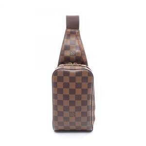 LOUIS VUITTON Brown Damier Leather Fanny Pack